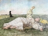 Babie lato - kopia obrazu Chełmińskiego